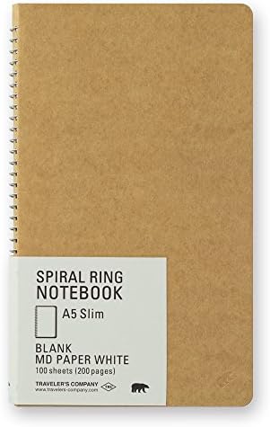 Midori A5 Slim Spiral Notebook: 4902805152457: Amazon.com: Office